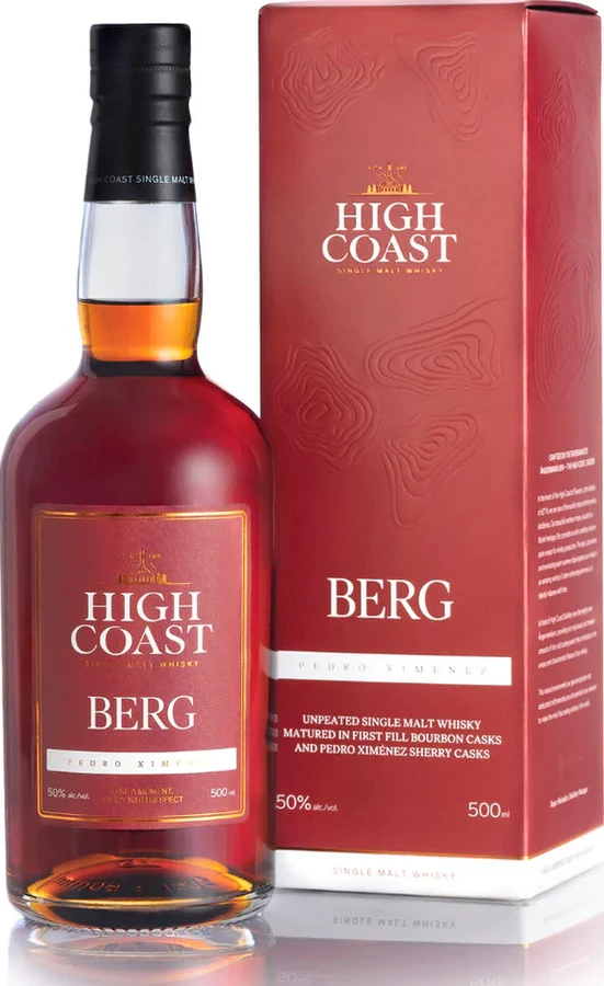 High Coast Berg Bourbon & PX 50% 500ml