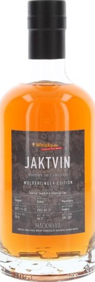 Mackmyra Jaktvin Whisky.de exklusiv 46.1% 700ml
