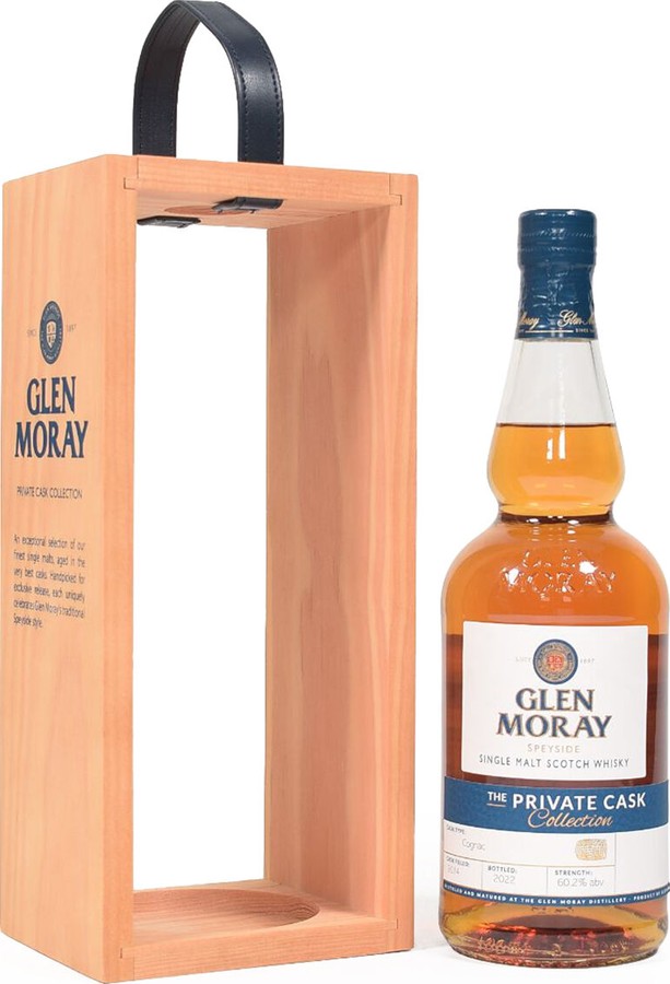 Glen Moray 2014 Cognac Cask 60.2% 700ml