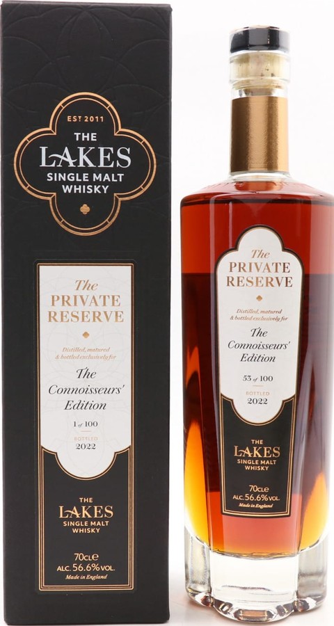 The Lakes The Private Reserve Connisours Club of 60 Barrals 56.6% 700ml