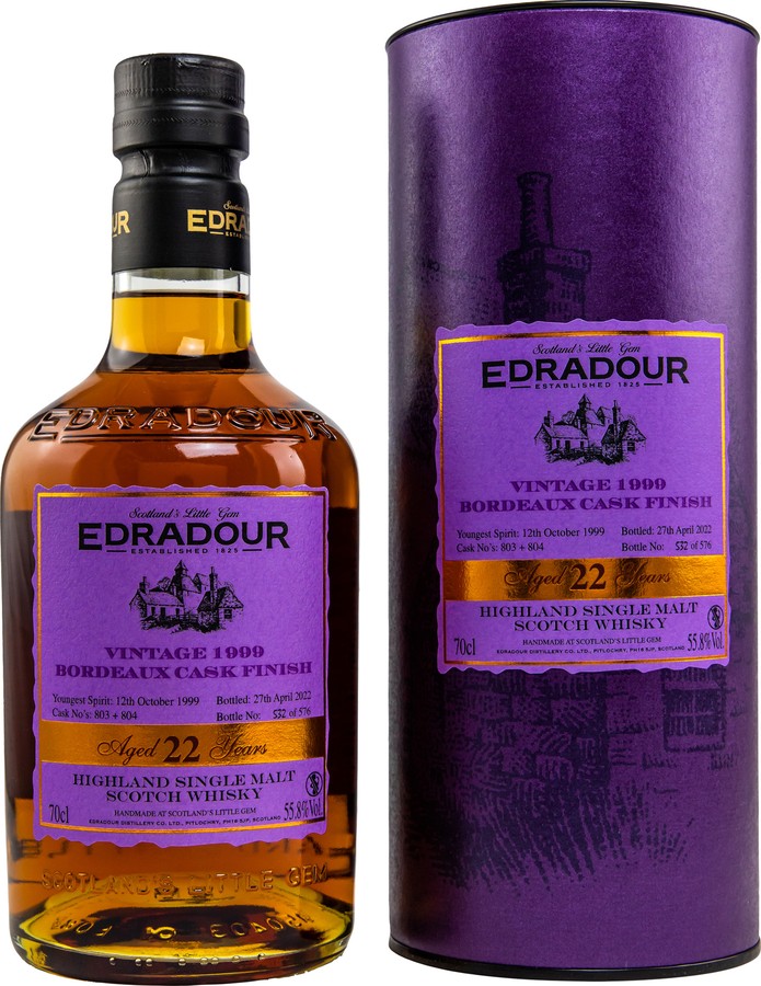 Edradour 1999 Distillery Only 55.8% 700ml